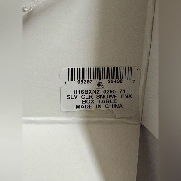 Charter Club CZ Snowflake Necklace and Earring Set - Picture 5 of 7